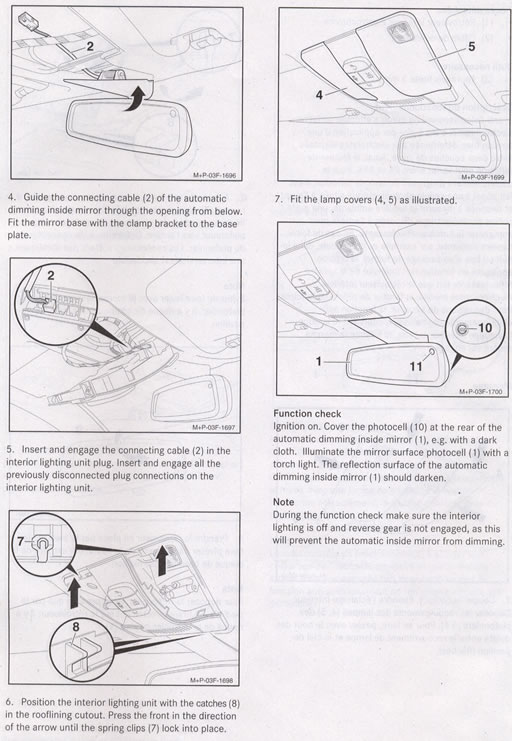 1998 Mercedes c280 side view mirror #4